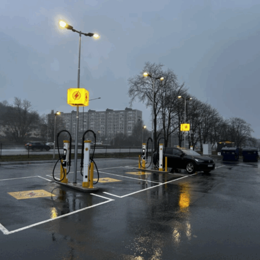 Teamwork Skapade En Lyckad Leverans Av Laddinfrastruktur Bild St1 I Partille